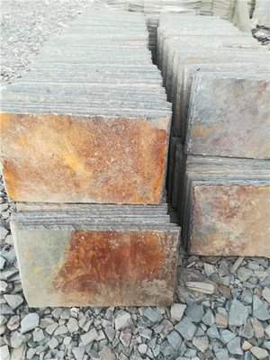 天然頁巖文化石馬賽克拼花與流水石 加工與安裝設(shè)計(jì)全解析